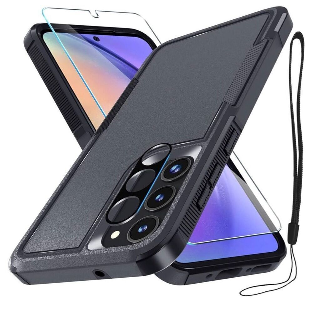 Samsung Galaxy A54 5G Case with 1 Pcs Tempered Glass‎ Screen Protector